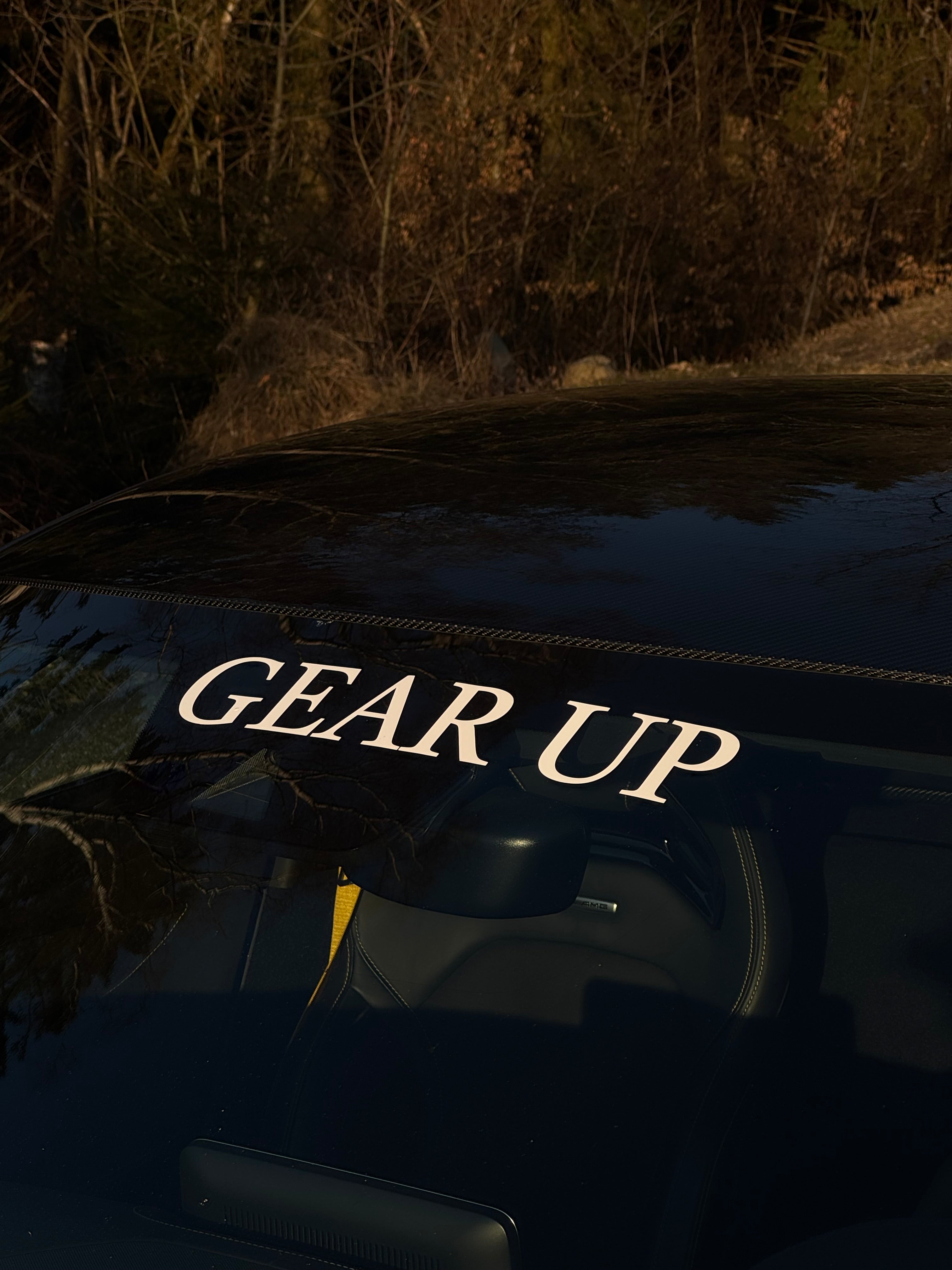 "GEAR UP" STICKER  | Time to GEAR UP your Ride!