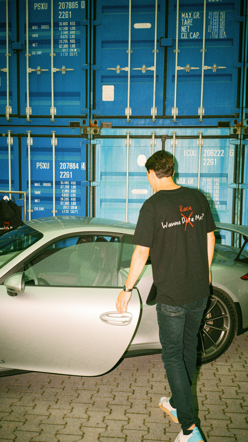 WANNA D̶A̶T̶E̶ RACE ME? - T-shirt PRE ORDER