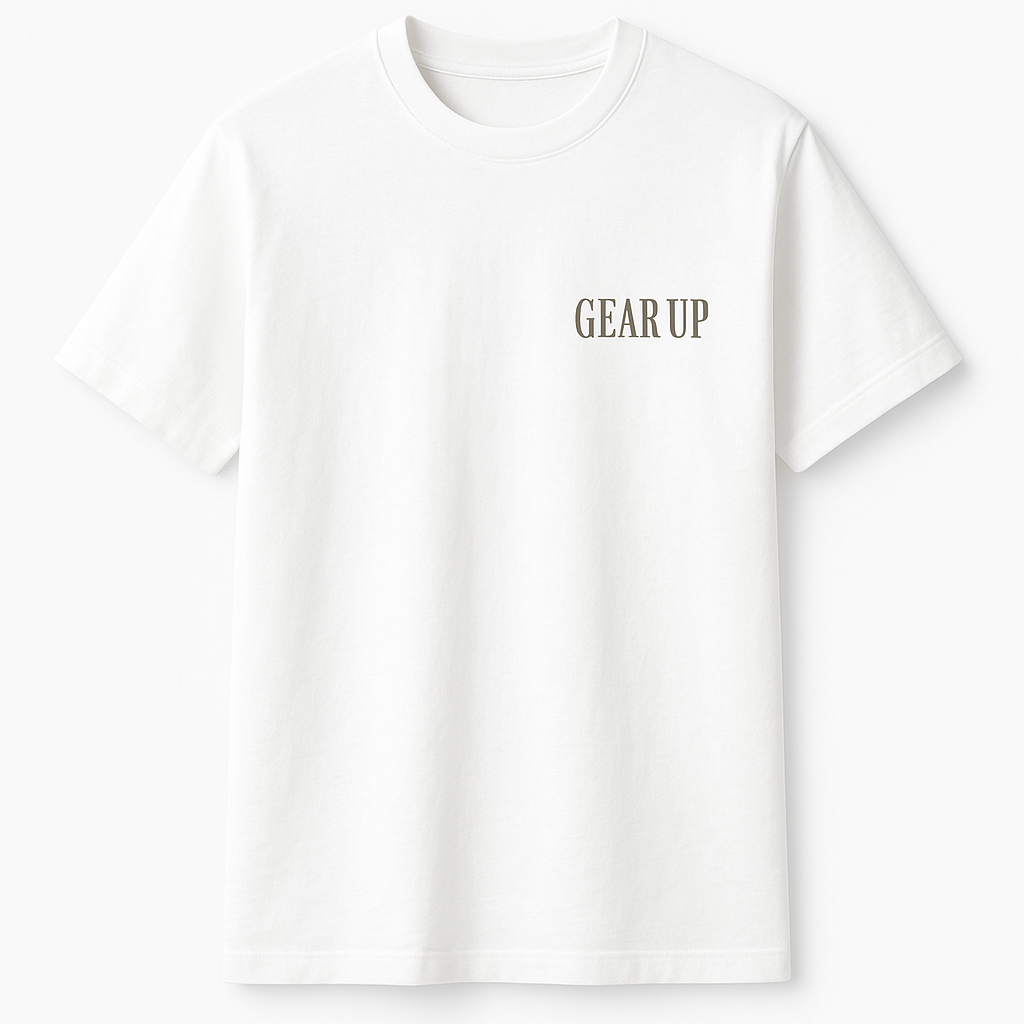 T-Shirt "Track Time OVER Screen Time" (weiß)