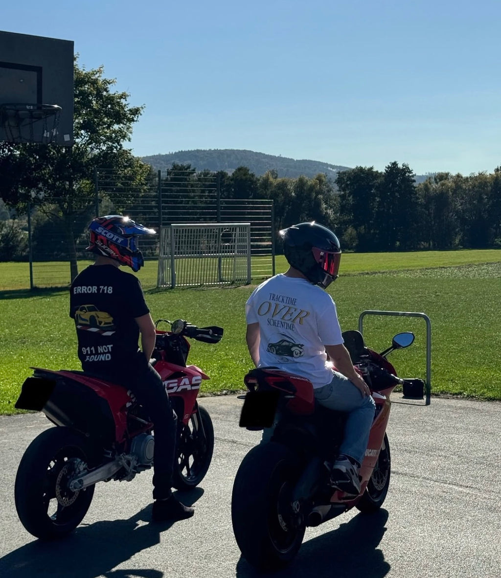 T-Shirt "Error 718 - 911 not found" (schwarz)